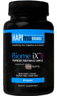 Hapinss Biome iX ADK Gut Health with Tributyrin